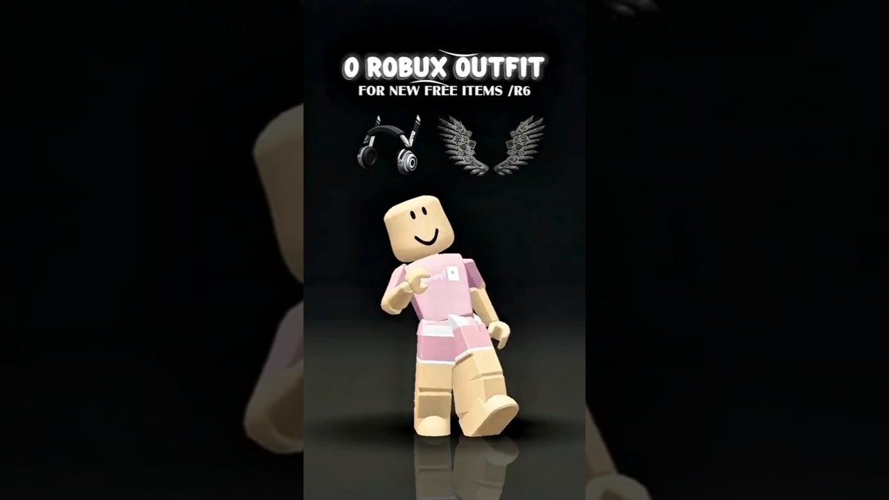 POMYSŁ NA STR&Oacute;J ZA 0 ROBUX&Oacute;W I NOWE DARMOWE PRZEDMIOTY | R6 #roblox