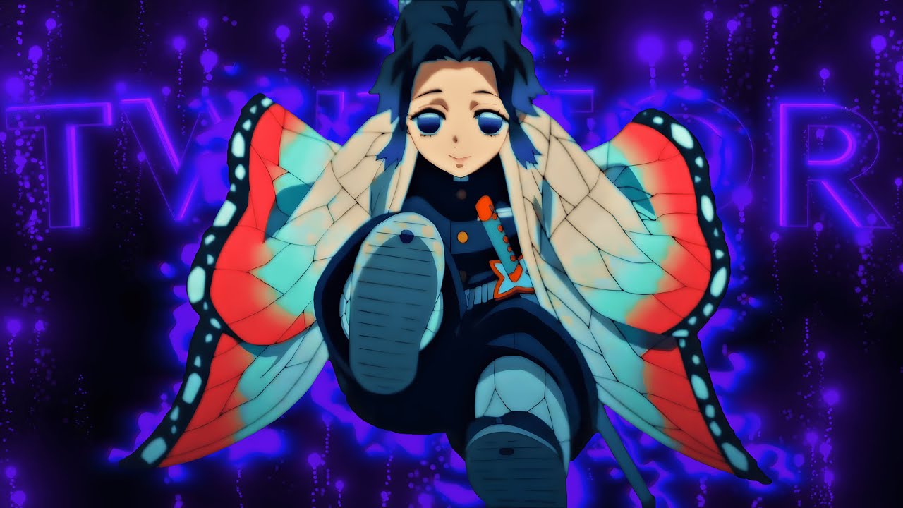 Shinobu Kochō Twixtor | 4K Quality | Demon Slayer