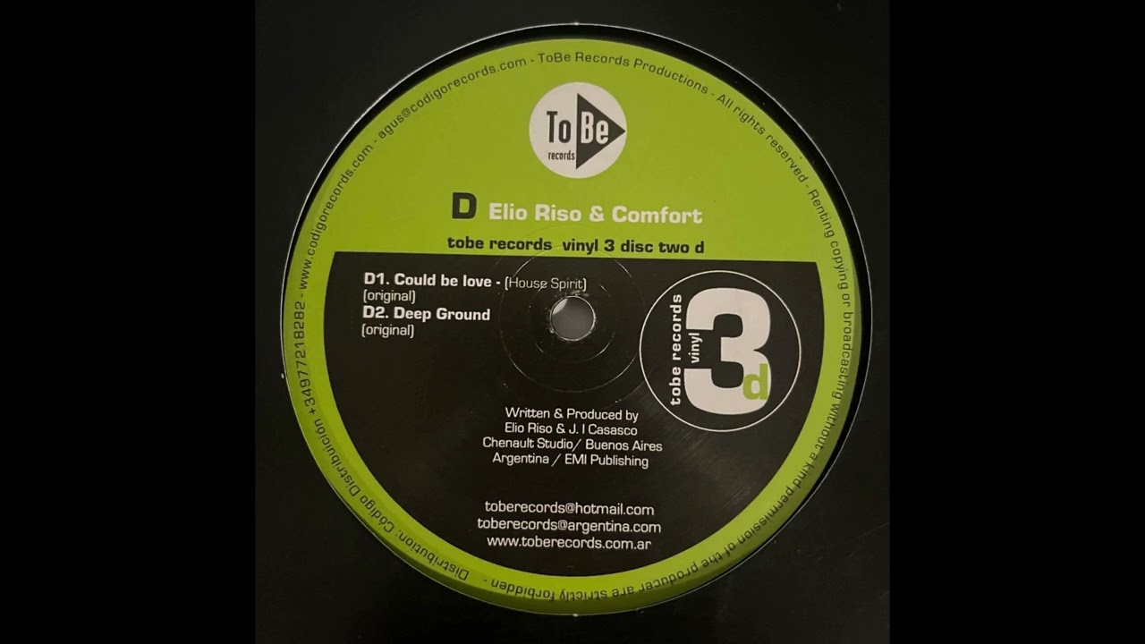 Elio Riso & Comfort - Could Be Love - (House Spirit) (Original) [2004]