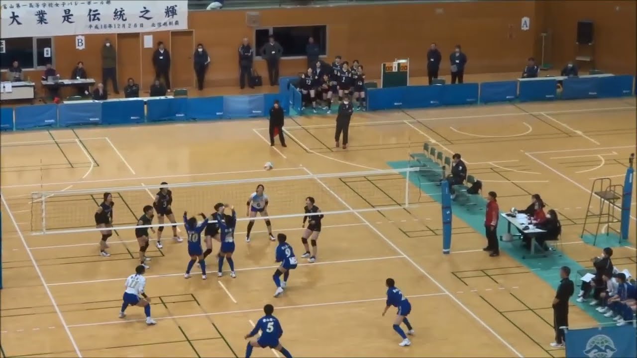 松本国際高校（長野）vs 富山第一高校（富山）第2・3セット / 第26回北信越高等学校新人バレーボール大会・女子