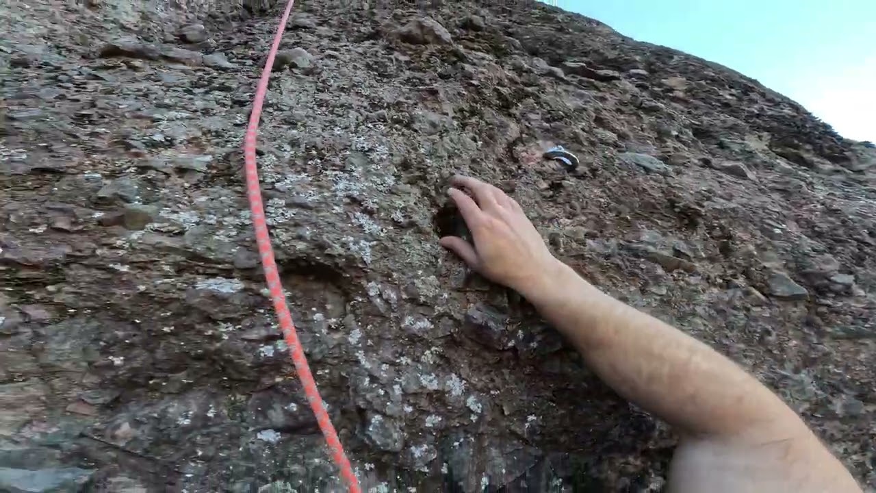 Climbing alone in Pinnacles National Park!