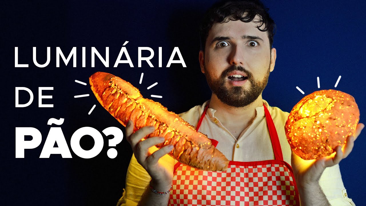 DIY LUMINÁRIA DE PÃO | DIY Fake Bread Lamp