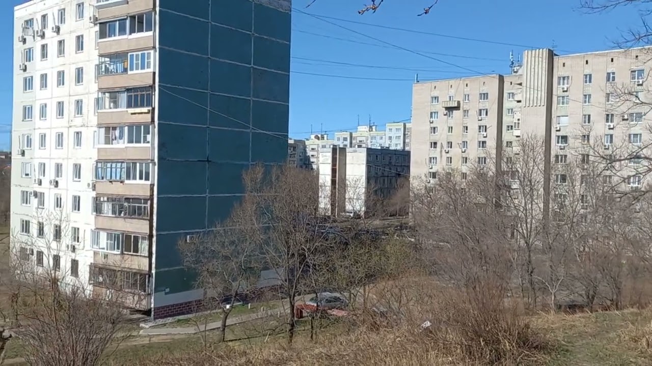 21.04.2024. Амур очистился от льда. Район улицы Чкалова. Хабаровск.