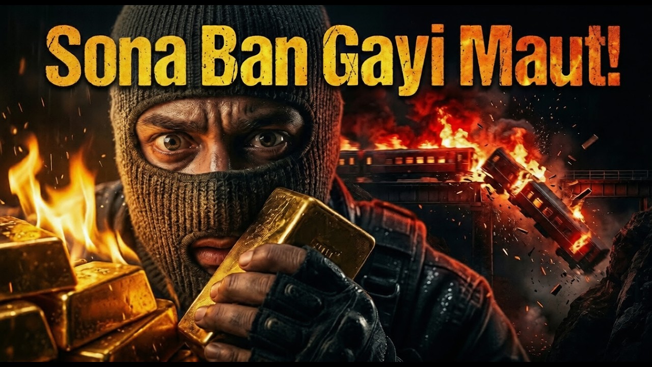 Gold Train Heist – Jab Dakaeti Survival Ban Gayi | Train Crash Survival Story 🔥