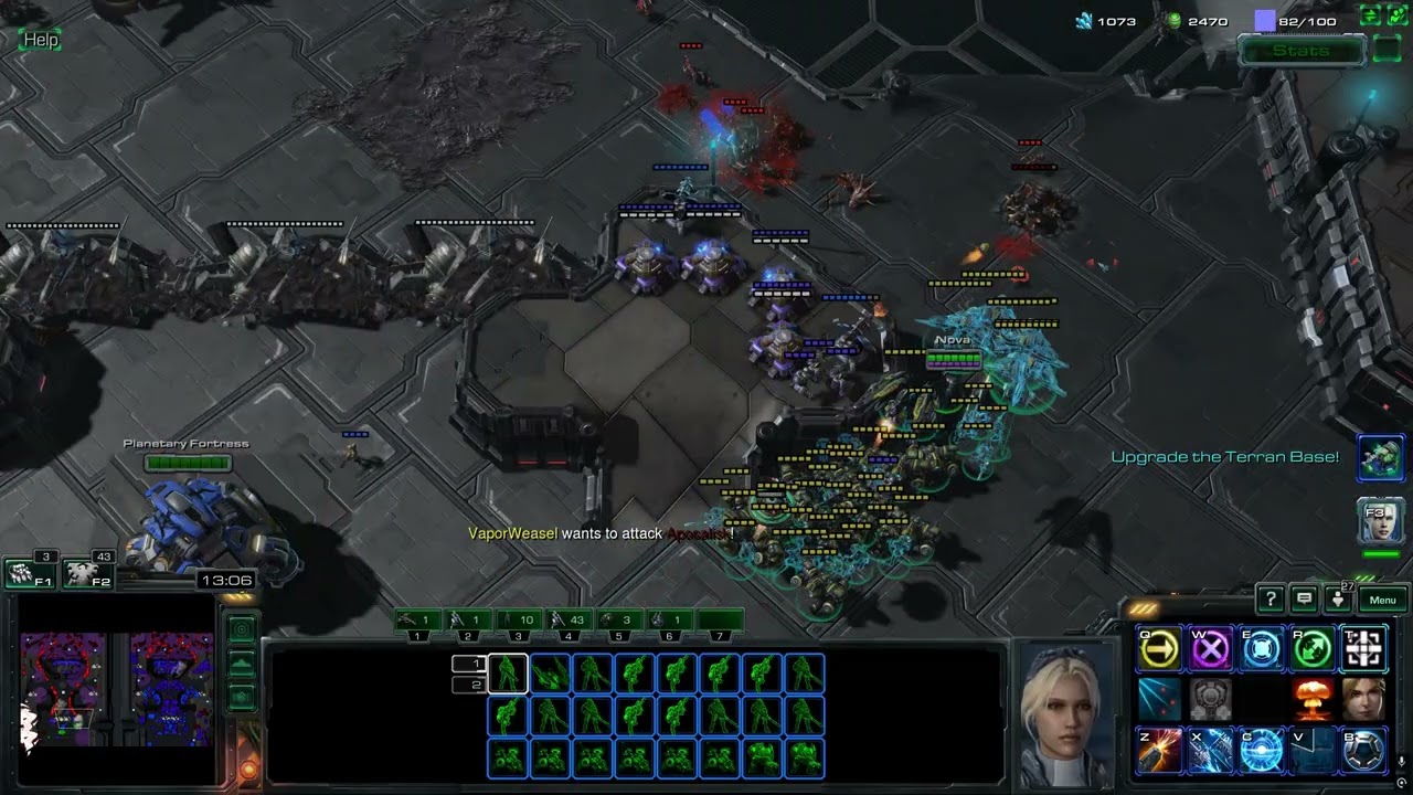 Zerg Wars | Nova + Mengsk Coop w/ @DSScipcion | APOCALYPSE MODE | #starcraft2 #arcade #zergwars