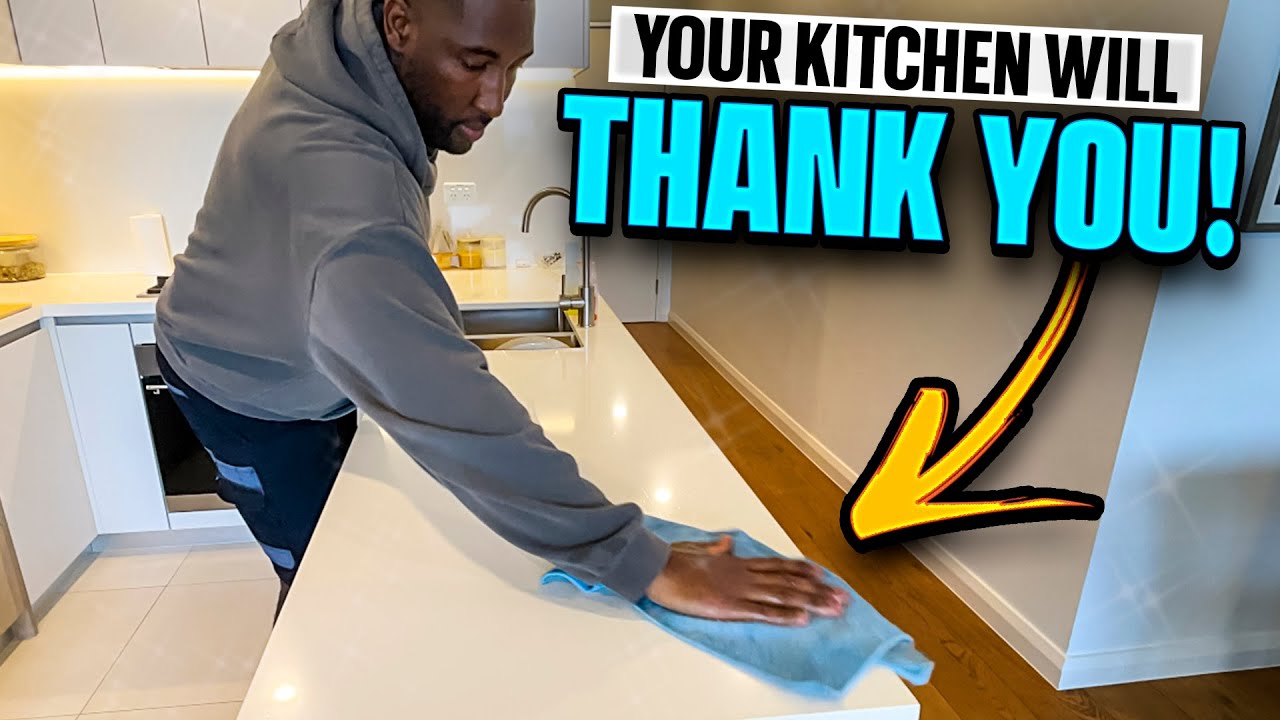 Do THIS To Keep Your Kitchen Clean! Best routine to Clean Your Kitchen