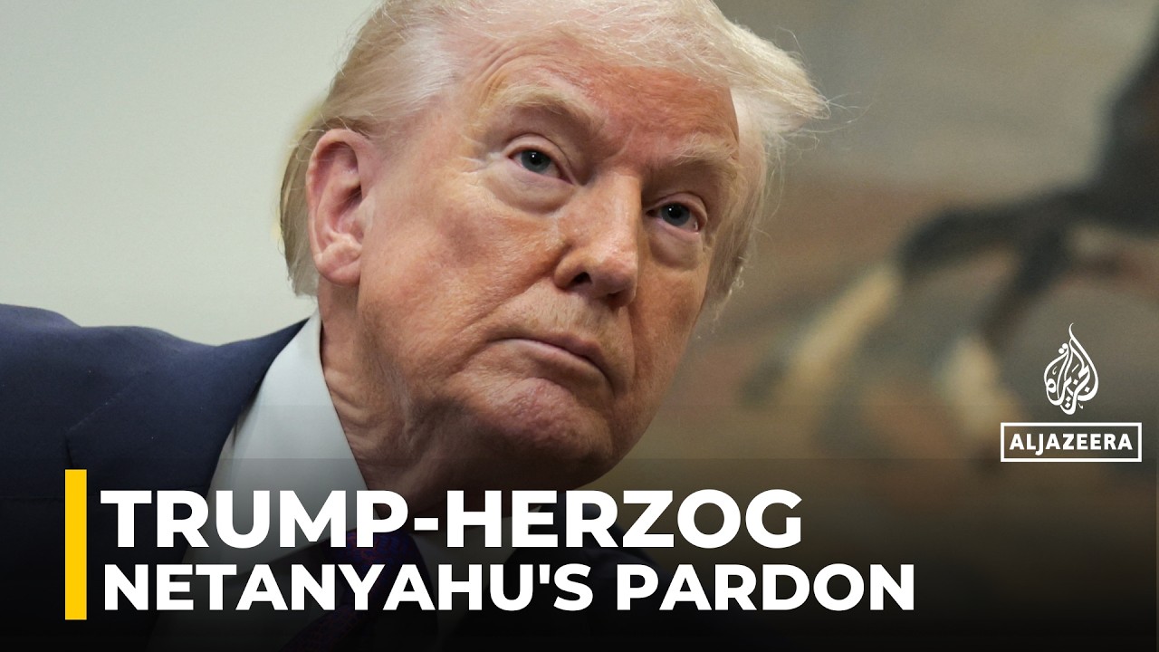 Trump calls Israel’s president ‘disgraceful’ for not pardoning Netanyahu