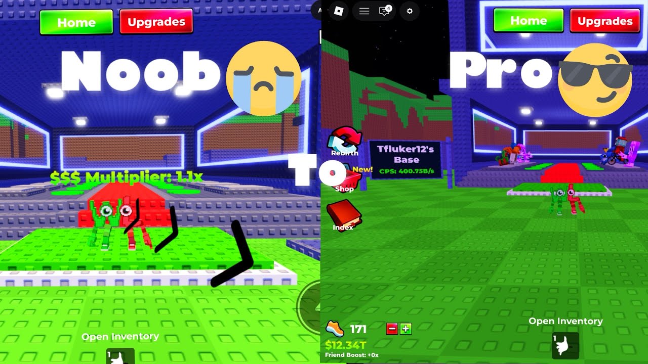 Noob to pro in survive disasters for brainrots (Agianst @jfluker2588 )