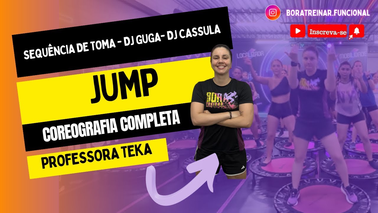 SEQUÊNCIA DE TOMA - dj guga, dj cassula - JUMP (coreografia completa) 