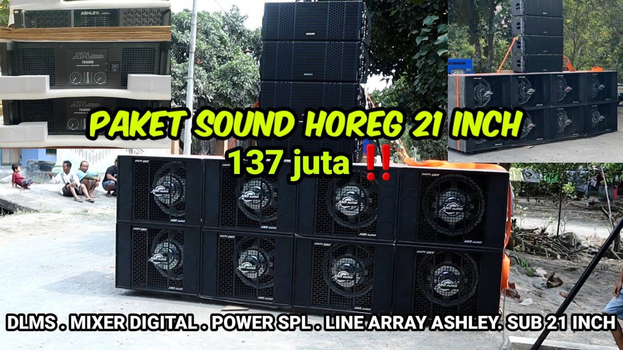 PAKET SOUND HOREG FULL 21 INCH ✅ || Dengan mixer digital