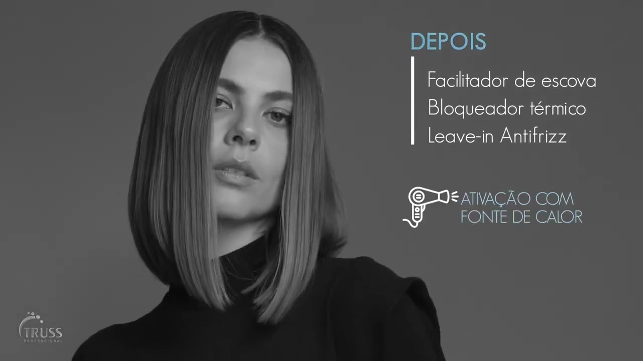 Truss frizz zero- voc&ecirc; encontra no sal&atilde;o de beleza Lopes Coiffeur