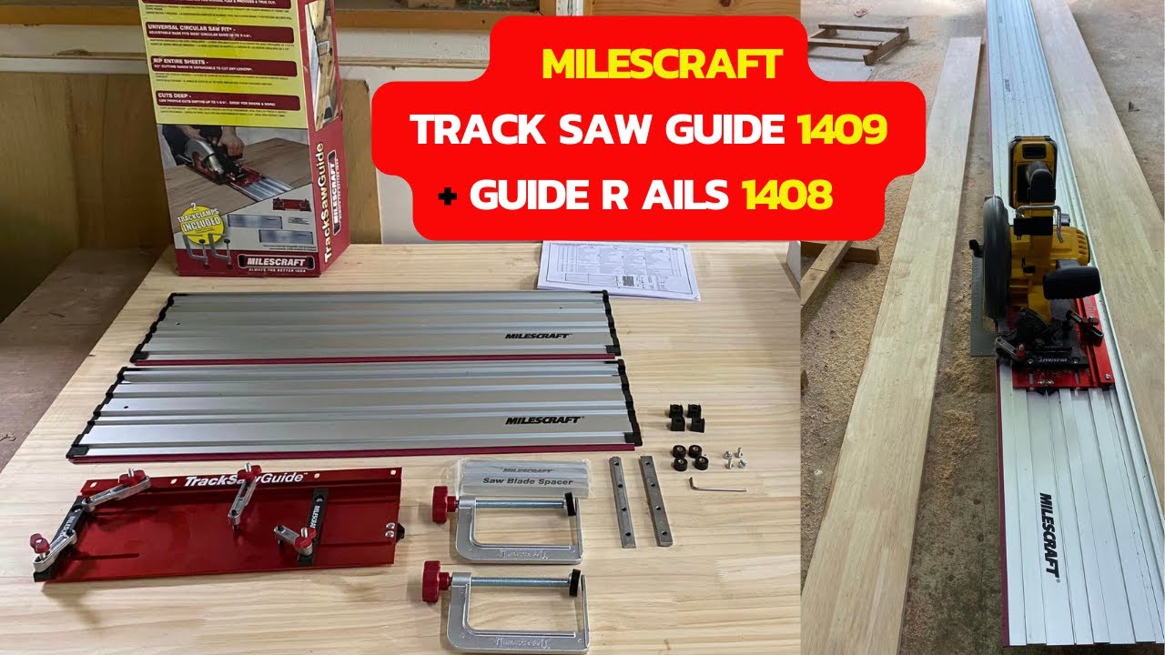 รีวิวMilescraft TrackSawGuide1409+รางเสริม1408 งานดี ใช้ง่าย ได้ลองแล้วชอบมาก!!!