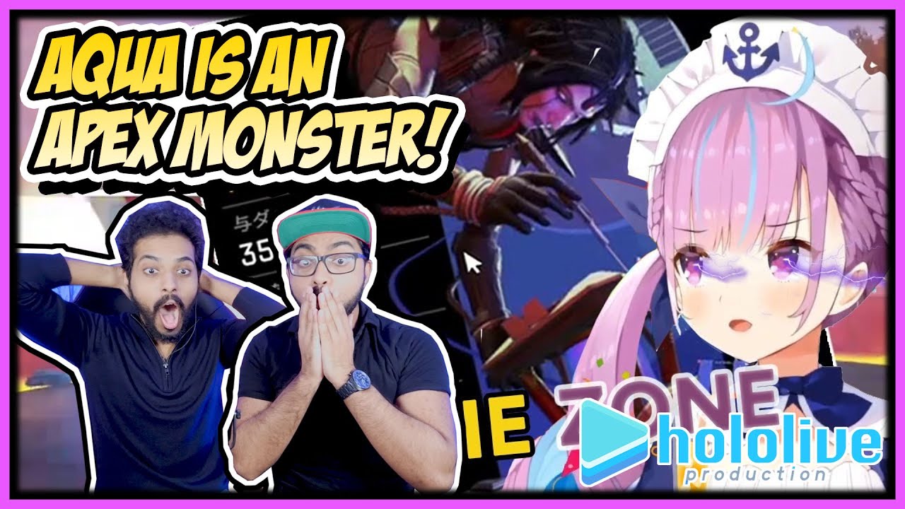 HOLOLIVE - AQUA APEX GAMEPLAY REACTION | THIS IS AQUA'S TRUE FORM!