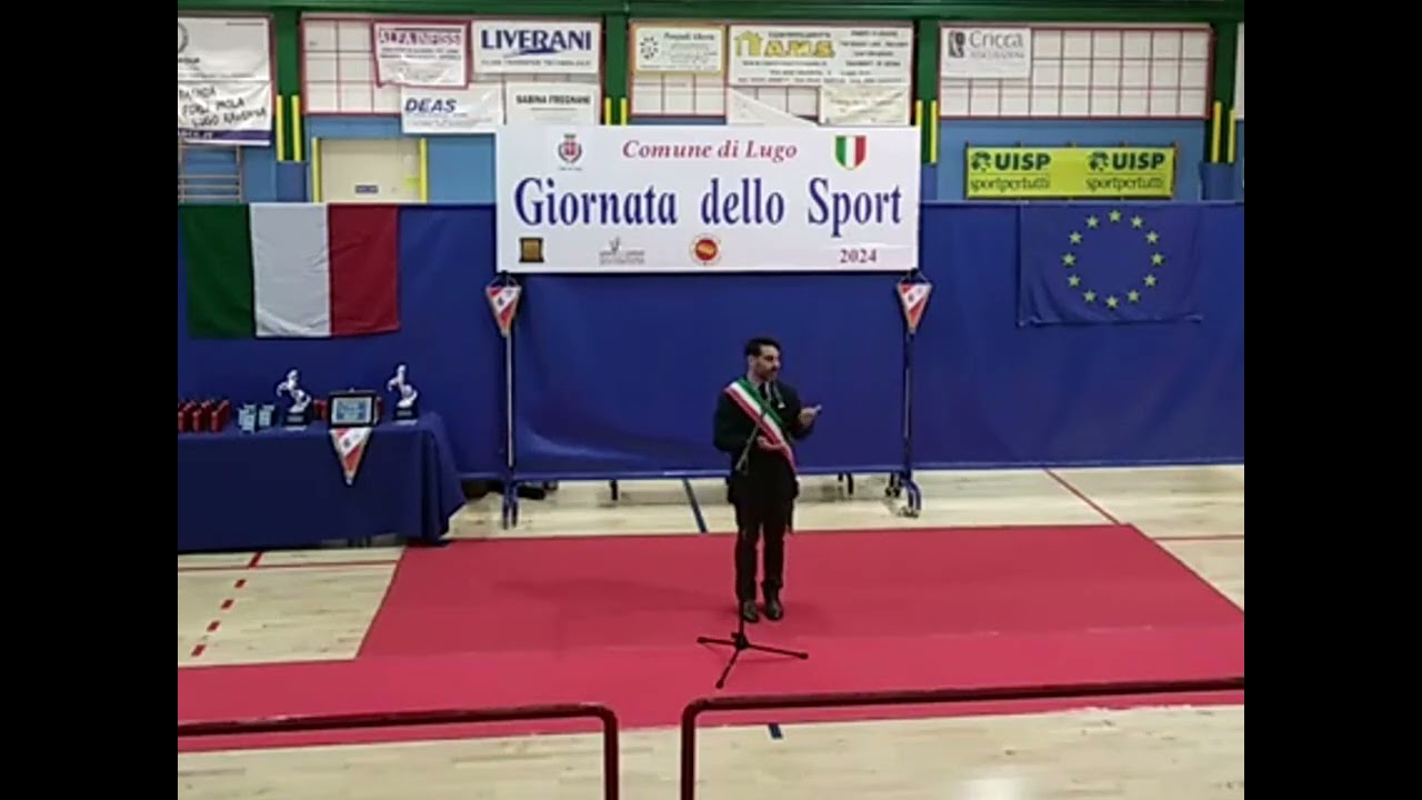Giornata dello Sport Lugo 2024 - Premiazioni al Pala Lumagni