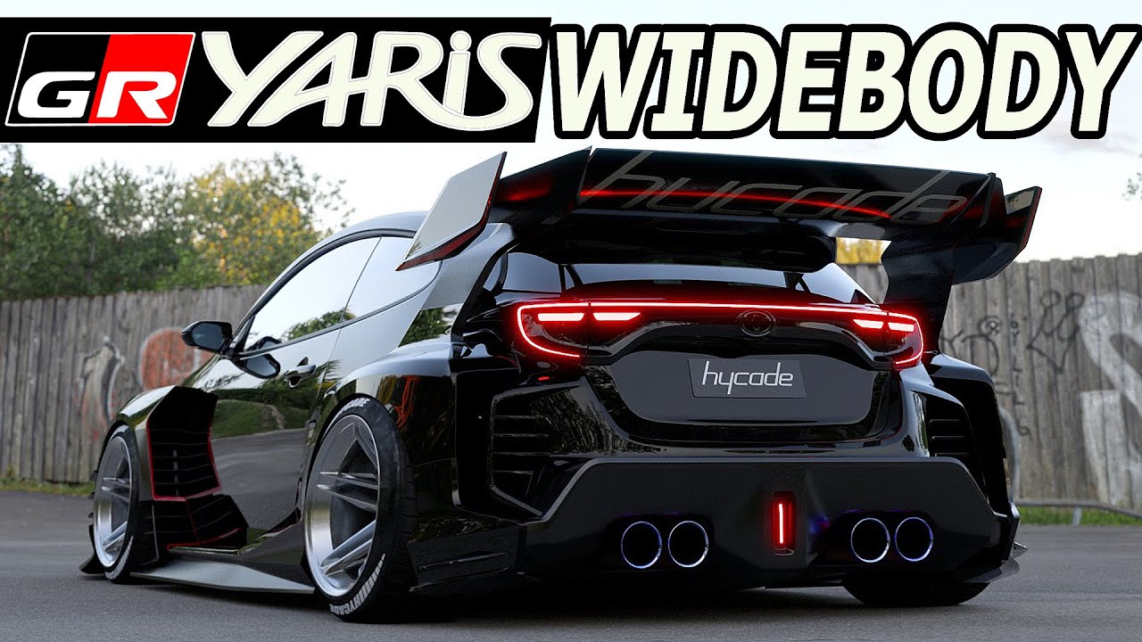 Toyota GR Yaris Widebody by hycade #hycade #toyota #jdm #yaris #gryaris