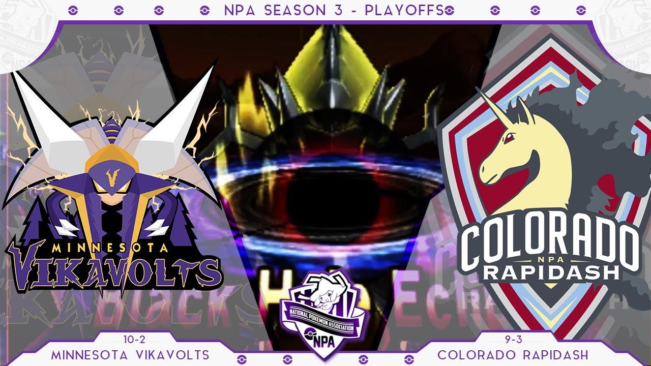 Into the Darkness! | Minnesota Vikavolts VS Colorado Rapidash PLAYOFFS NPA S3  | Pokemon Sun Moon