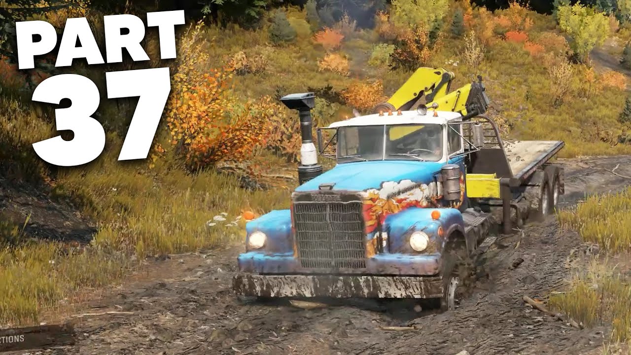SNOWRUNNER Gameplay Walkthrough Part 37 - BACK TO MICHIGAN & Free White Western Star 4964