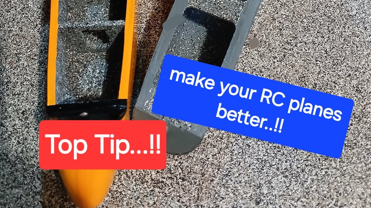 How to improve the look of your RC plane..!