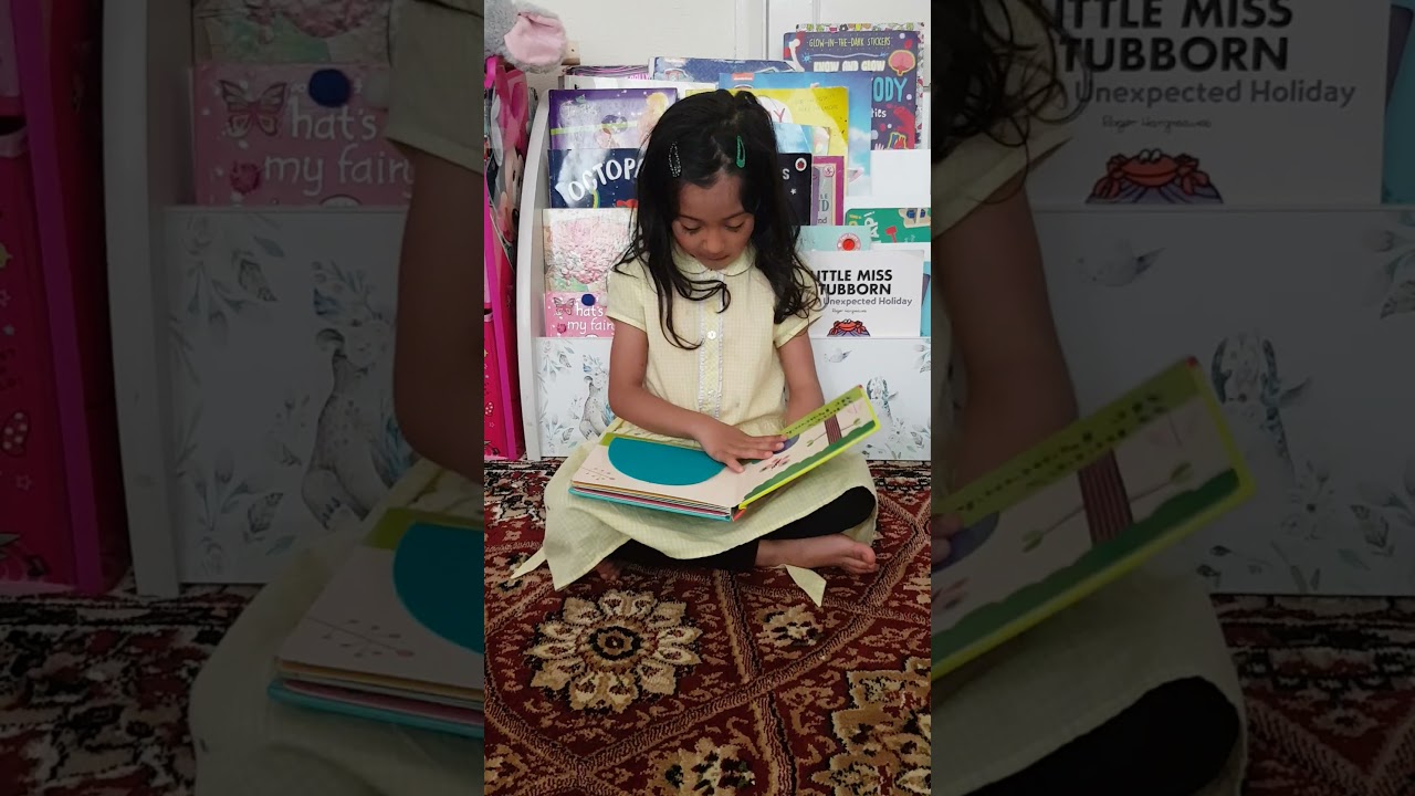 Bibi amina reading book