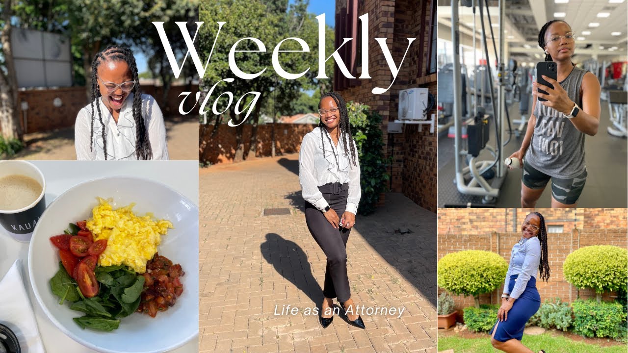 Attorney Life In Johannesburg| Trying to find balance- Gym, drafting, office work, baking etc