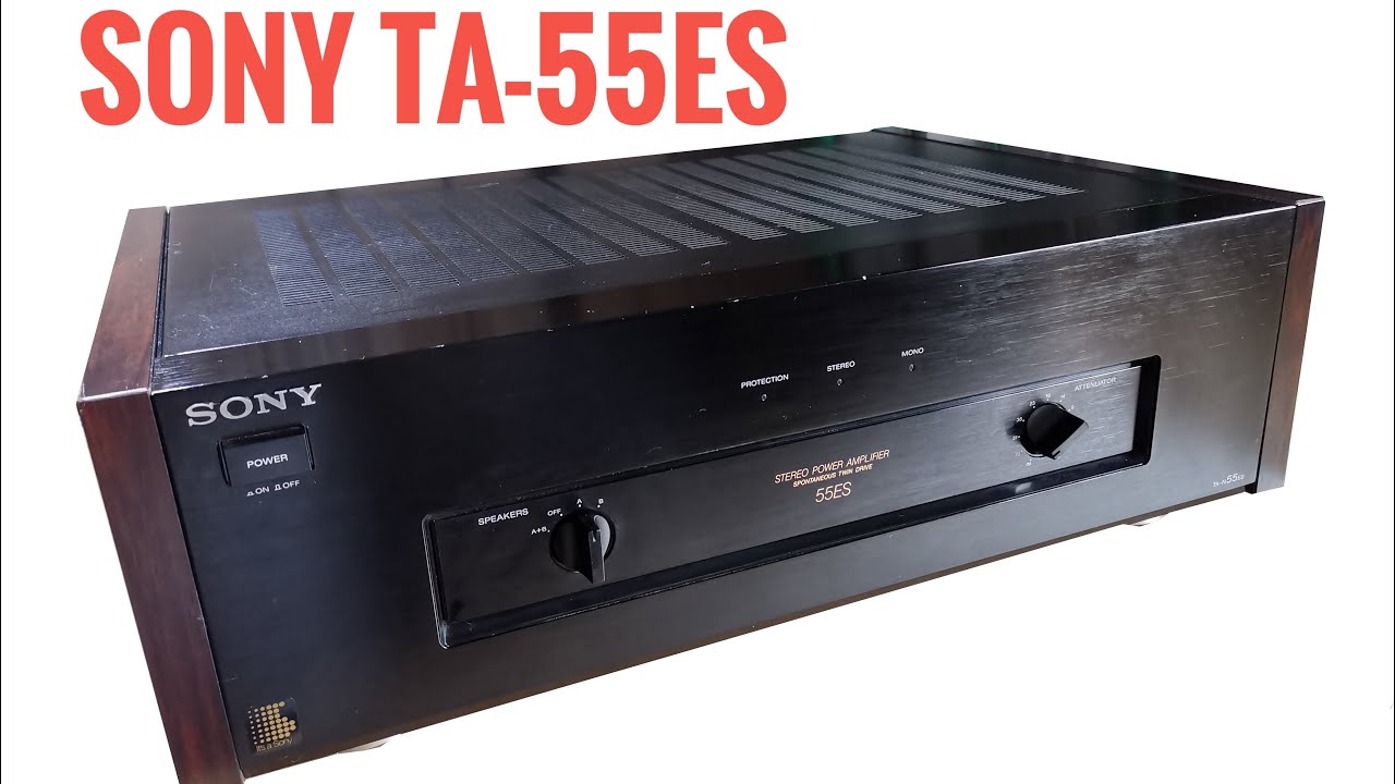 Sony TA 55ES.- Etapa de potencia gama alta.