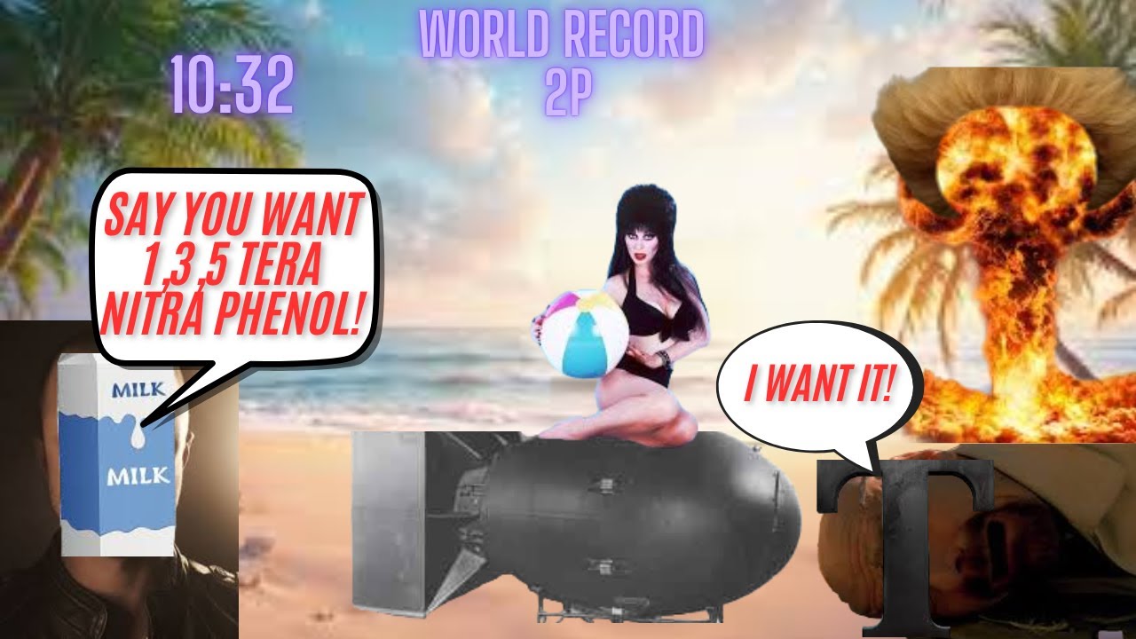 (WR) Attack of the Radioactive Thing 2p EE Speedrun World Record - 