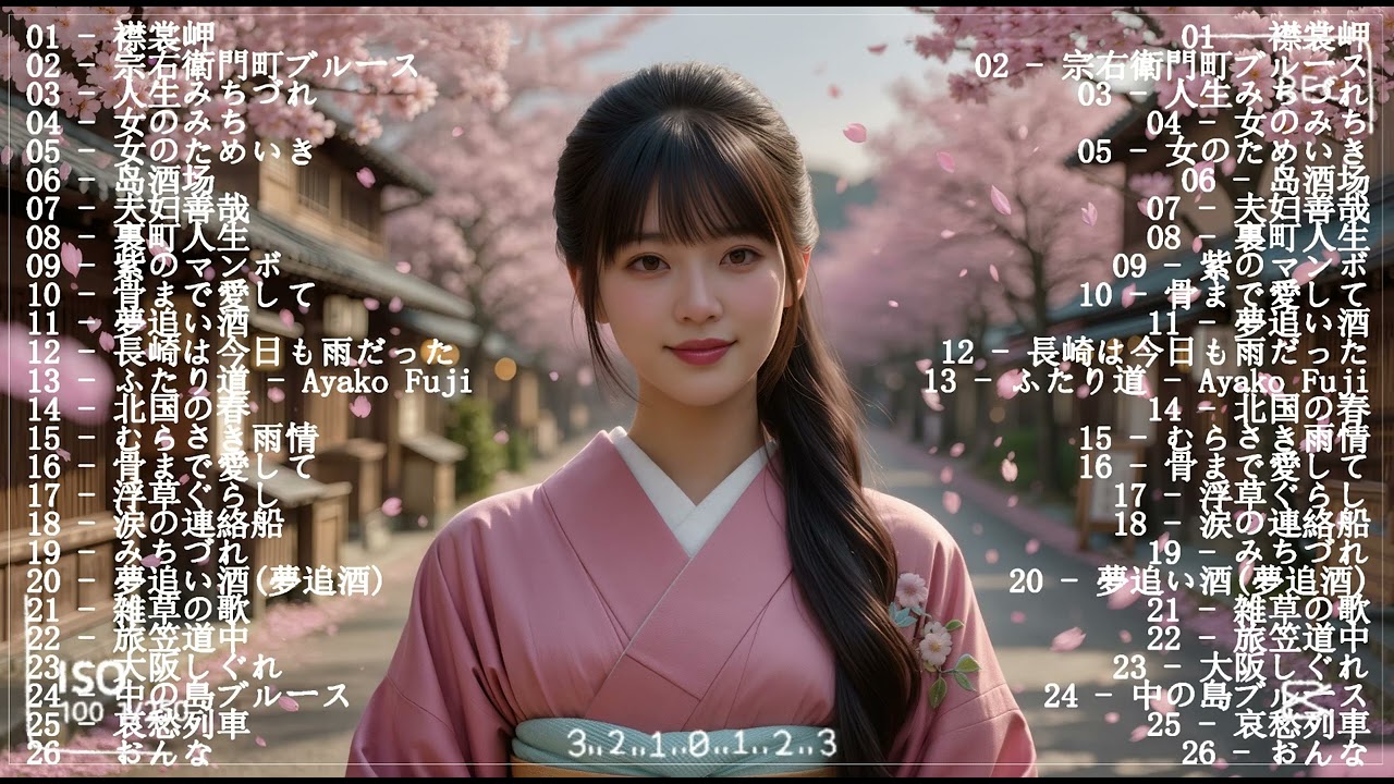 演歌・昭和の名曲・メドレー🔊💖🔊 演歌の調べに包まれて、あの日の涙を思い出す日本演歌名曲集｜心に残る懐かしの演歌｜