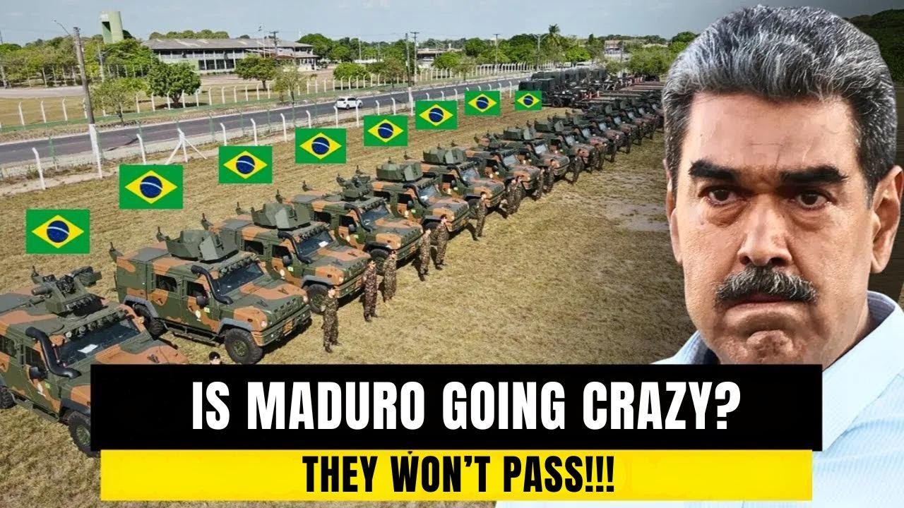 Military Tanks Deployed Near Border Send Strong Message to Maduro