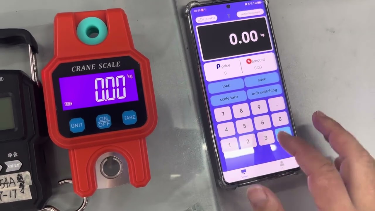 2025 July Newest WeiHeng App For Bluetooth Portable Electronic Scale Digital