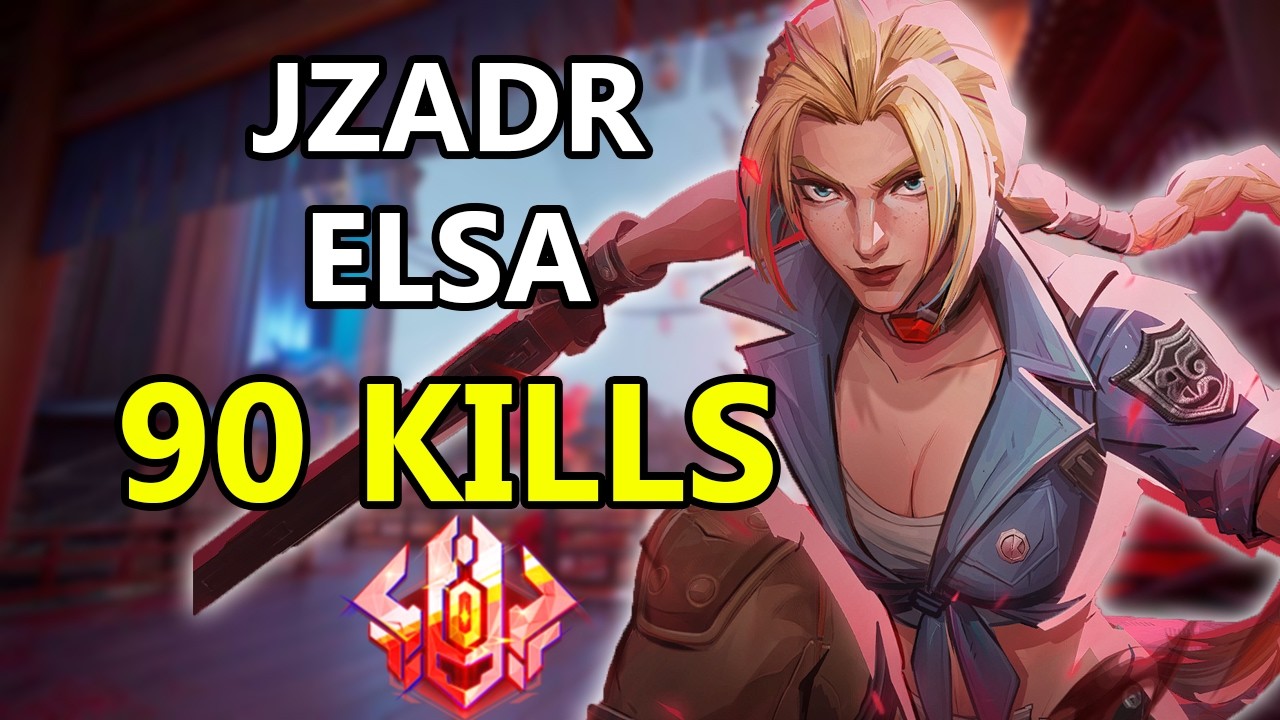 90 kills with Elsa RANKED TOP 500 Marvel Rivals POV