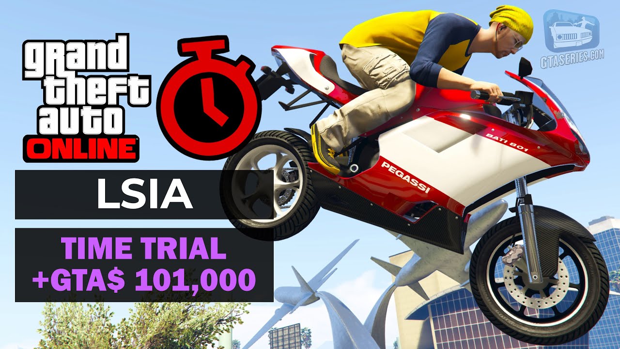 GTA Online Time Trial - LSIA (Under Par Time)