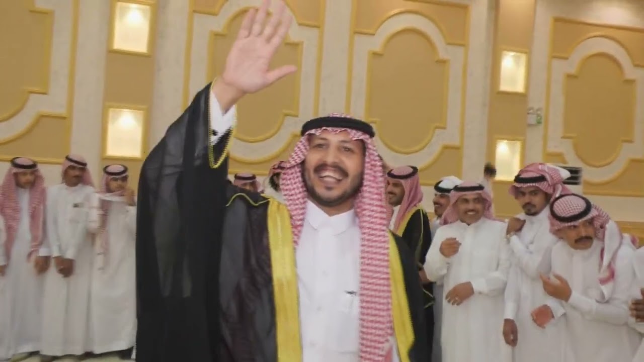 حفل زواج رائد موافق الطقش الرويلى  الجزء الثانى الدحه
