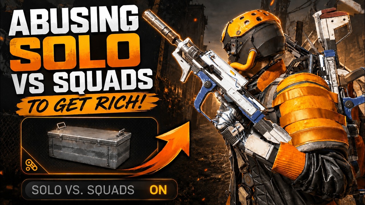 ABUSING SOLO vs SQUADS made ME EXTREMELY RICH (ZERO to HERO) ARC RAIDERS