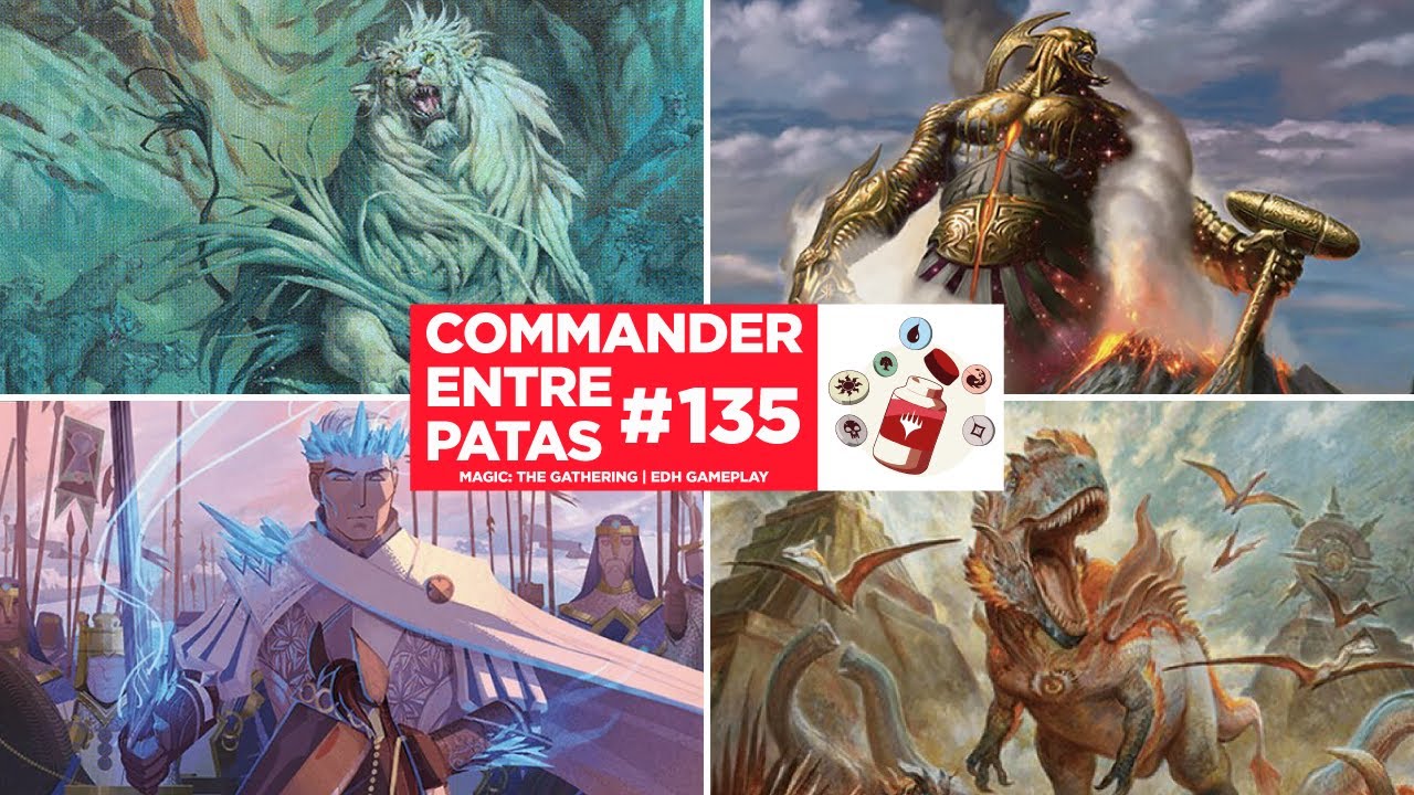 Commander Entre Patas #135 - Arahbo vs Purphoros vs Gishath vs Will | EDH | MTG