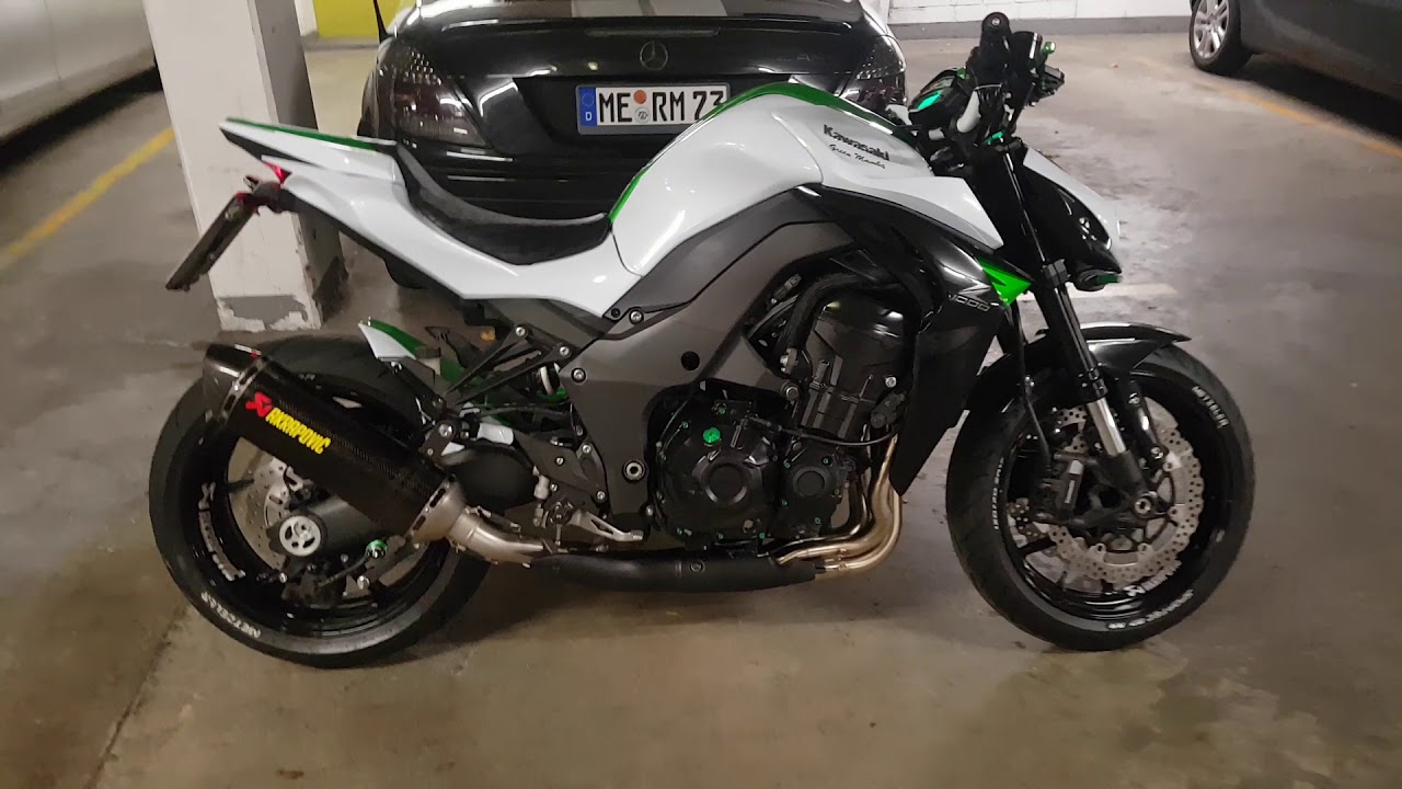 2016 Kawasaki Z1000 Akrapovic 4-2-1 Exhaust System