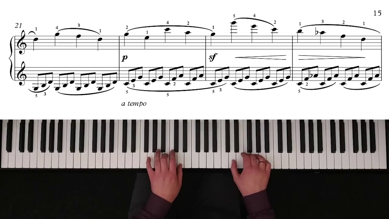 Burgmuller - The Farewell Op. 100, No. 12 - 8,000pts
