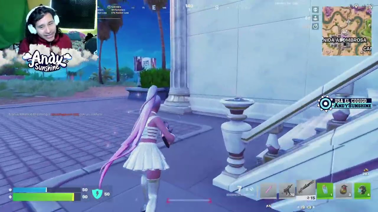 YA UN MES QUE NO NOS VEMOS DI | Code AndySunshine en la tienda fortnite