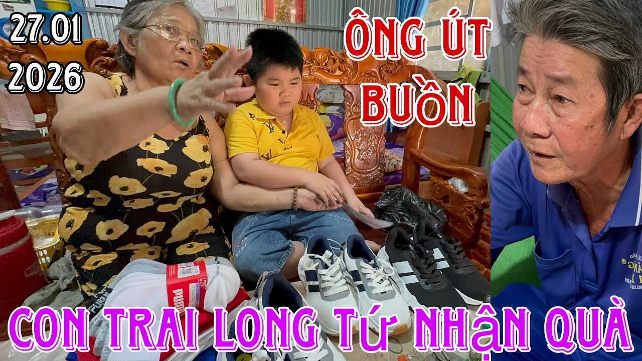Con Long Tứ Nhận Quà Ông Út Quá Buồn Chim Sâu #yeucuocsong #thinhhanh #mientay #giadinh 