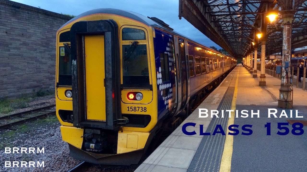 A Ride on a British Rail Class 158: Mega-Loud Edition