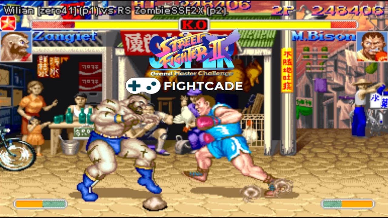 Super Street Fighter 2 X  Wilian [zero41] X RS ZombieSSF2X - Fightcade