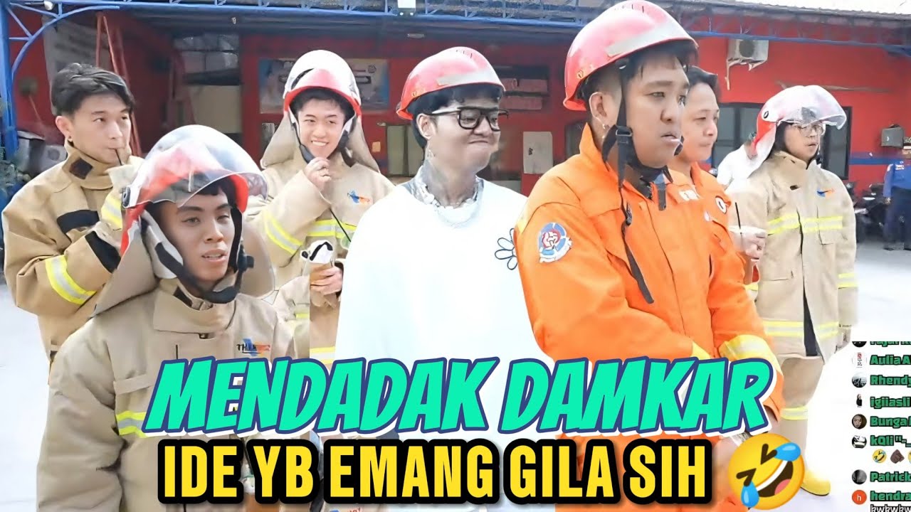 MENDADAK DAMKAR - CUMA PELATIH DAMKAR YANG BERANI BENTAK RICH BRIAN 🤣 #BUKANMARAPTHON