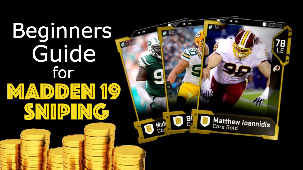 Madden 19 Sniping Beginners Tutorial!