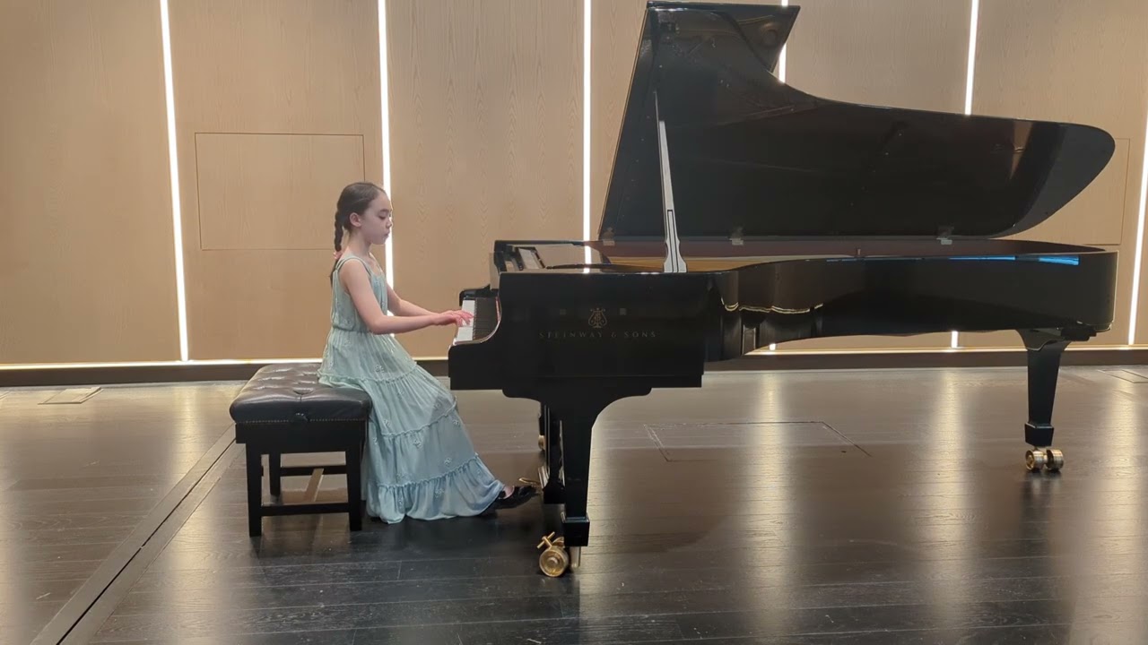 Angela played Field's Cradle Song
