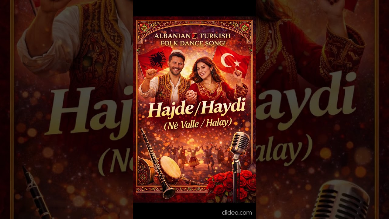 Hajde - Haydi, Në Valle - Halay V2 #albanianmusic #turkishmusic #folkmusic #türkiye #shqiperi