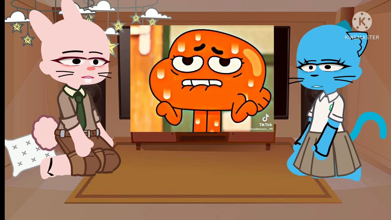 Os Pais do Gumball reagindo ao Incrível mundo de Gumball |Gacha Club |