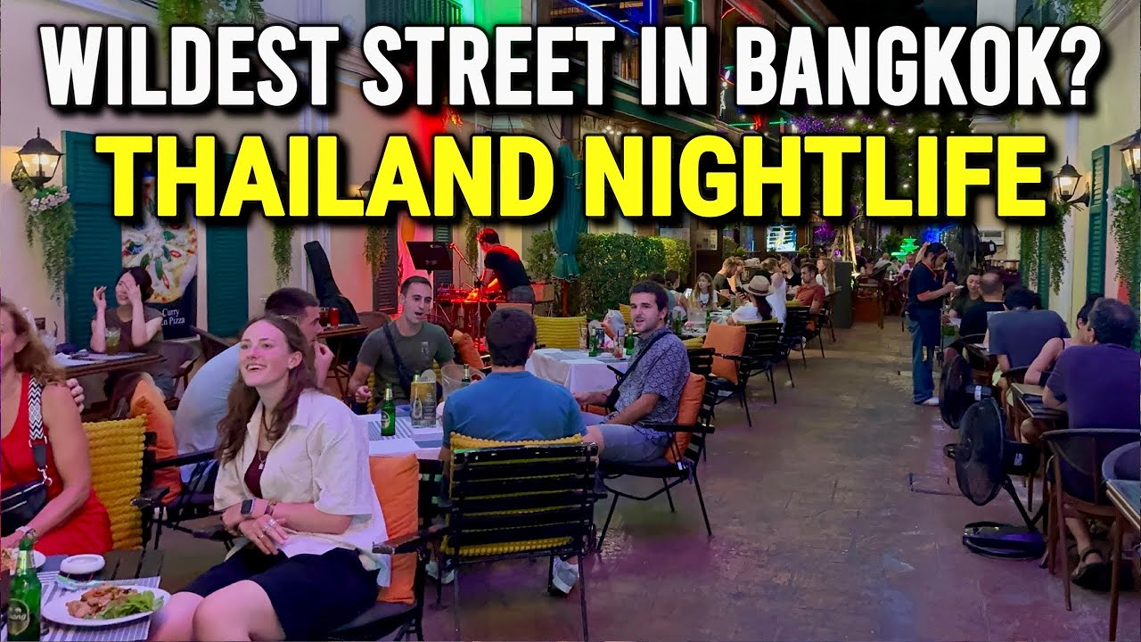 BANGKOK, THAILAND 🇹🇭 Walking Khao San Road | Street Food & Nightlife Walk — Must See in Bangkok! 
