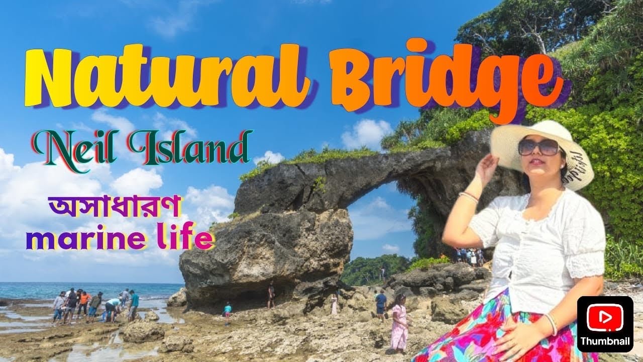 Exploring Neil Island’s Natural Bridge & Hidden Marine Life 🪸 | Andaman