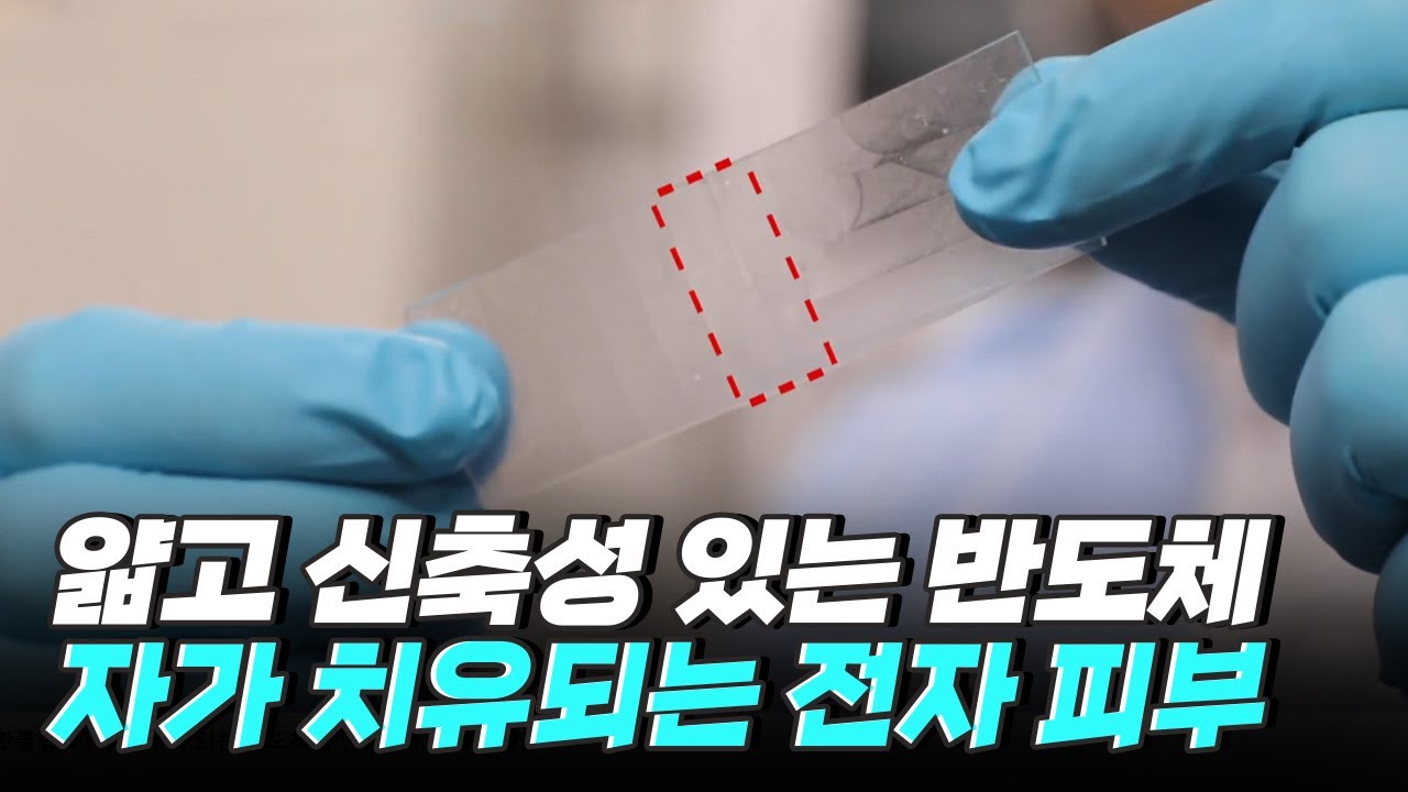 [핫클립] 자가 치유가 되는 반도체를 만들다 / YTN 사이언스
