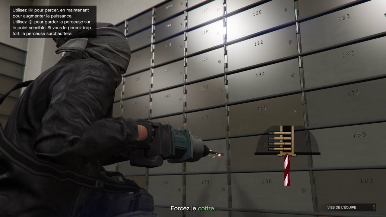 GTA5 - Le casse de la Fleeca Bank