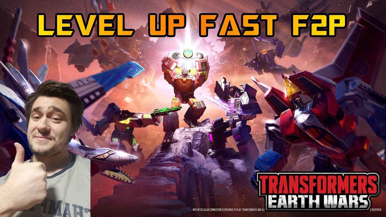 Как быстро повысить уровень в F2P-игре Transformers Earth Wars